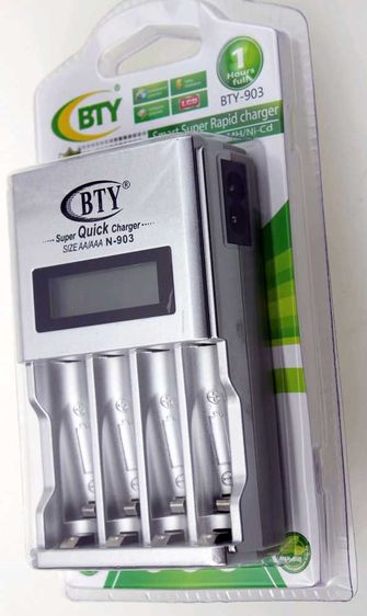 เครื่องชาร์จถ่าน จอ LCD ราคาเพียง 490 เท่านั้น ชาร์จได้ทั้งถ่านขนาด AA และ AAA สุดคุ้ม หยุดชาร์จอัตโนมัติ รูปที่ 2