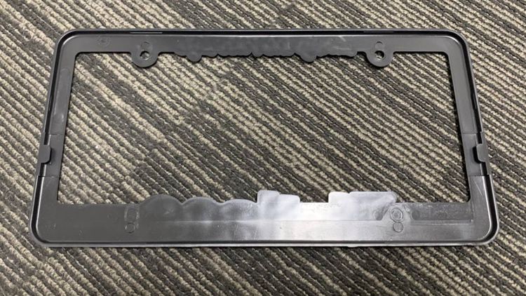 กรอบป้ายทะเบียน Fatlace แท้ ของใหม่ สำหรับรถแนว Flush Style และคนที่ชื่นชอบแนวนี้ รูปที่ 2