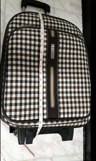 กระเป๋าเดินทางล้อลากยี่ห้อCHARTONลายตารางสีน้ำตาล(มือ1) รูปที่ 8