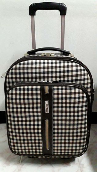 กระเป๋าเดินทางล้อลากยี่ห้อCHARTONลายตารางสีน้ำตาล(มือ1) รูปที่ 2