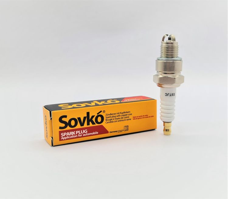 หัวเทียน BTL Platinum E6TJC 3 เขี้ยว (ชุด 1 หัว) บล๊อค 21 มอเตอร์ไซค์ 2 จังหวะ TUXEDO-110 RC-80 RC-100 MATE100 BELLE100 รูปที่ 2