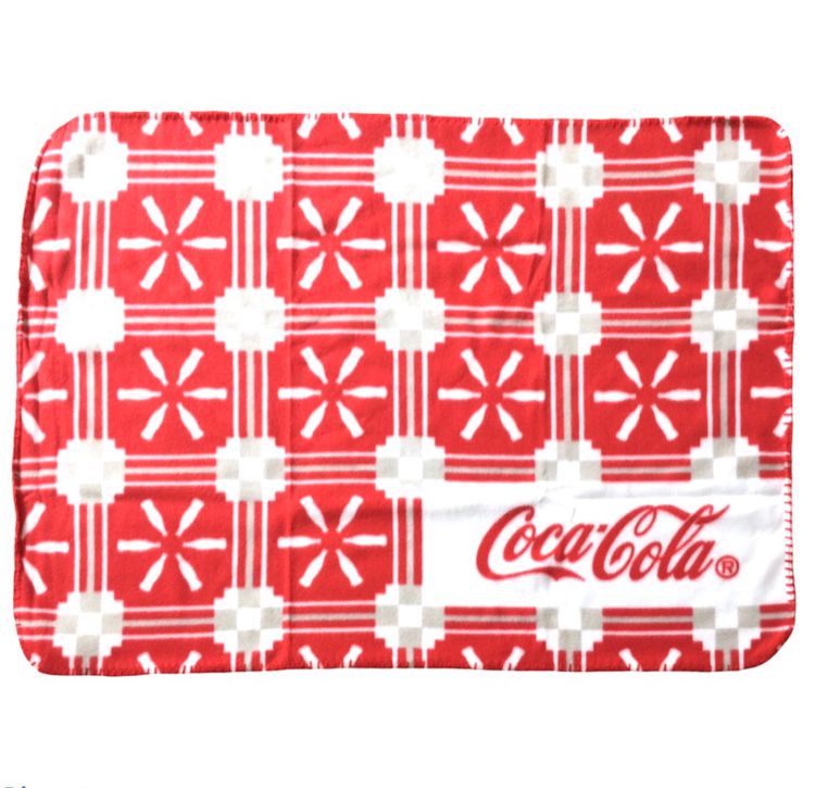 🏵ของสะสม โค้ก Coca-Cola 🇯🇵Japan ผ้าห่ม นาโน รูปที่ 4