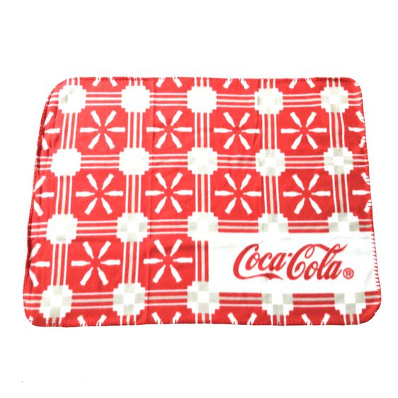 🏵ของสะสม โค้ก Coca-Cola 🇯🇵Japan ผ้าห่ม นาโน รูปที่ 3