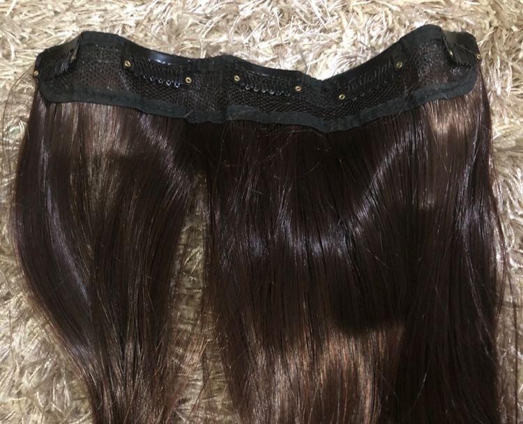 แฮร์พีช ขายเท 3 ชิ้น แพคแยกห่อ สีน้ำตาลแดง ไม่มีปลายทาง รูปที่ 5