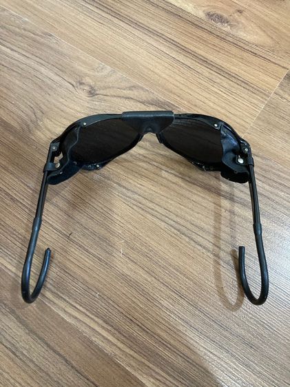 ขายแว่นตาขับรถโบราณมีบังลมหนังรุ่นเก่า vintage sunglasses s-734 made in france 1980’s รูปที่ 5