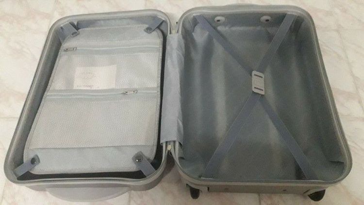 กระเป๋าเดินทางล้อลากCAGGIONIสีบลอนซ์เงิน(มือ1) รูปที่ 8