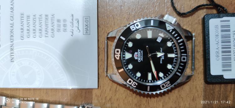 นาฬิกา Orient Diver Watch รุ่น RA-ACOK01B  รูปที่ 6