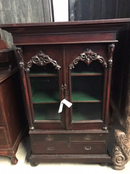 ตู้ไม้สักโบราณ victoria style รูปที่ 2