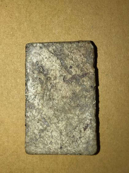 พระสมเด็จ กรุวังหน้า พิมพ์ใหญ่ พระบาง เนื้อผง มวลสารลอย ผิวเปิด สีออกอมเขียว แตกลาน ขอบไม่คม หลังอย่างสวย ดูง่าย เก่า แท้ แปลก หายาก รูปที่ 2