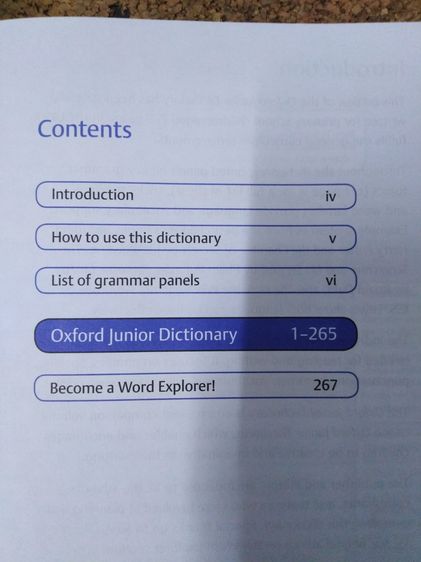 หนังสือ Oxford Junior Dictionary (Free Online Support) by Sheila Digneg รูปที่ 4