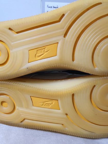 รองเท้า Nike Sz.12.5us47eu30.5cm รุ่นAF1 Downtown Hi สีBamboo Bronze พื้นยางดิบ น้ำหนักเบา พื้นเต็ม สภาพสวยงามไม่มีตำหนิขาดปะซ่อม ราคา900 รูปที่ 6