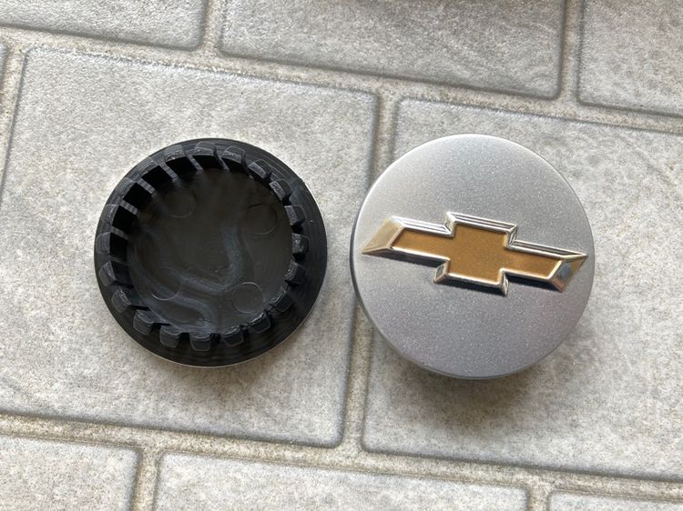 ฝาดุมล้อ Chevrolet ขนาดหน้ากว้าง 5.4 cm และ 6 cm. ของใหม่ ใส่ล้อChevrolet ได้หลายรุ่น AVEO Cruze Captiva Optra ล้อ chev รูปที่ 14