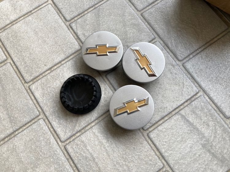 ฝาดุมล้อ Chevrolet ขนาดหน้ากว้าง 5.4 cm และ 6 cm. ของใหม่ ใส่ล้อChevrolet ได้หลายรุ่น AVEO Cruze Captiva Optra ล้อ chev รูปที่ 13