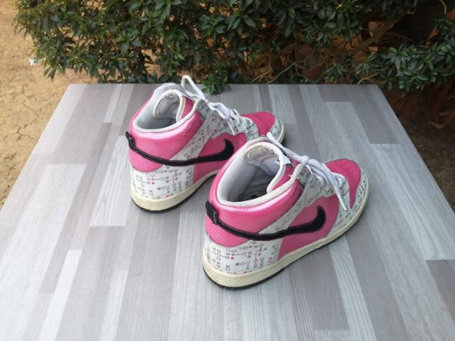 Sb dunk leather trainers Nike Yellow size 37.5 EU in Leather - 17778060