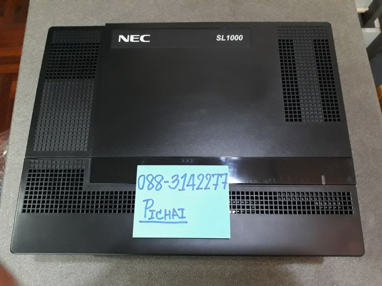 NEC SL1000 ตู้สาขาโทรศัพท์ ขนาด 16ฃสายนอก 64สายใน มือสองสภาพสวย ฟรีเครื่องคีย์โอเปอเรเตอร์ 12ปุ่มสายนอกพร้อมฟิวส์กันฟ้าตามจำนวนสายนอก รูปที่ 2