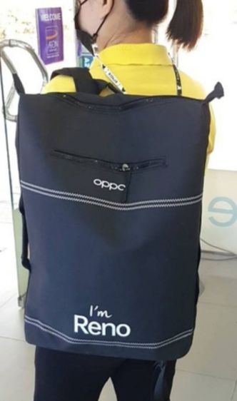 ขายกระเป๋าเป้สะพาย Oppo กันน้ำ สีดำ ของใหม่,แท้ รูปที่ 2