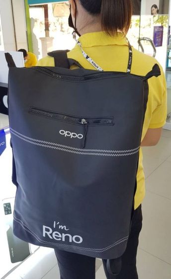 ขายกระเป๋าเป้สะพาย Oppo กันน้ำ สีดำ ของใหม่,แท้ รูปที่ 3
