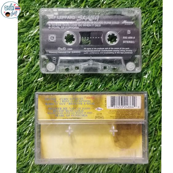 0022 เทปเพลงศิลปินวง Def Leppard อัลบั้ม Slang (1996) ม้วนลิขสิทธิ์แท้  มีบริการเก็บเงินปลายทาง รูปที่ 4