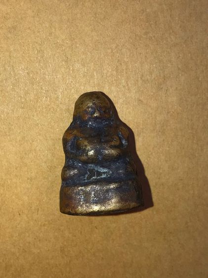 พระสังกัจจายน์ กรุวัดขวาง หลวงพ่อเงิน วัดบางคานปลุกเสก  มีคราบกรุ ใต้ฐานมีรอยตะไบหยาบ เก่า แท้ แปลก หายาก 