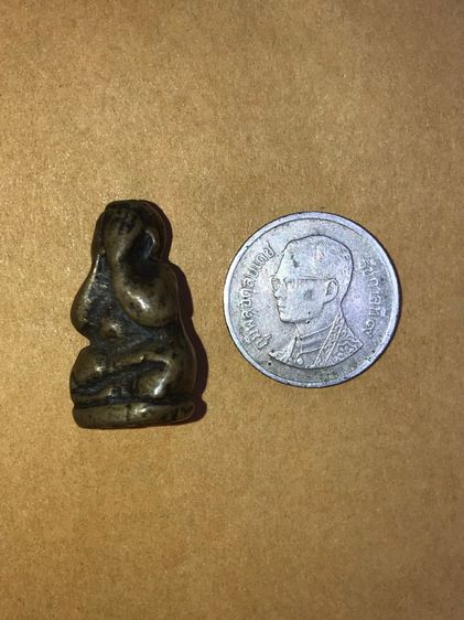 พระปิดตา พิมพ์ลอยองค์ เนื้อทองผสม ผิวเดิม เป็นเกล็ดกระดี่ แห้งเหี่ยว เก่า แท้ แปลก หายาก ไม่รู้ที่   รูปที่ 6