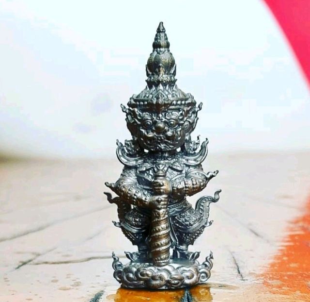 ท้าวเวสสุวรรณ นวะโลหะ พิมพ์ใหญ่ วัดแสงแก้วโพธิญาณ รูปที่ 16