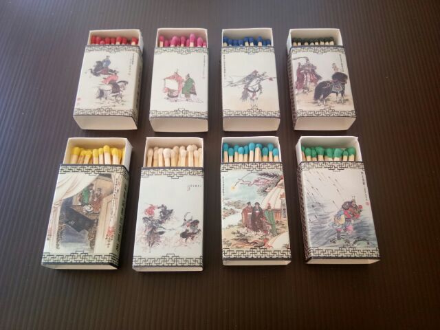 ไม้ขีด ไม้ขีดไฟ ชุดสามก๊ก(Three Kingdoms) 120 กลักไม่ซ้ำกัน รูปที่ 12
