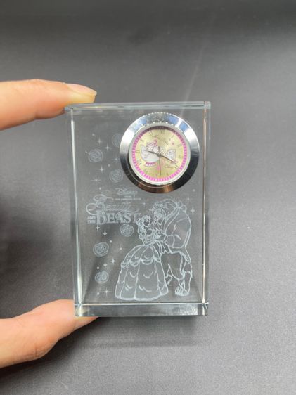 ของตกแต่งบ้านอื่นๆ นาฬิกา คริสตัล Disney Beauty  and the Beast