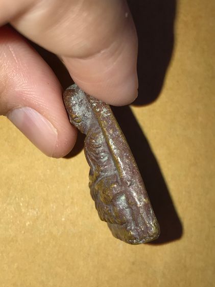 หลวงปู่ทวด หลังยันต์ หน้าจีน วัดบางนอน ระนอง ปี 2506 รุ่นแรก เนื้อทองผสม ผิวเดิมๆ ด้านหลังตัวหนังสือ หลวงปู่ทวดรุ่นนี้เป็นรุ่นที่ทันอาจารย์น รูปที่ 4