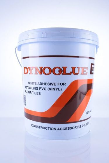 กาวขาว (Dynoglue) สำหรับงานติดตั้งกระเบื้องยาง ขนาด 18.60 กก.