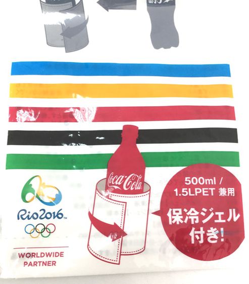🏵ของสะสมโค้ก Coca-Cola ในงานโอลิมปิก ที่ RIO  ที่พันขวดCokeให้ความเย็น รูปที่ 8