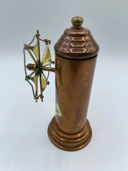 ที่ใส่ของใช้จุกจิก ไม้จิ้มฟัน ฯลฯงานทองแดง จาก Portugal     รูปที่ 2