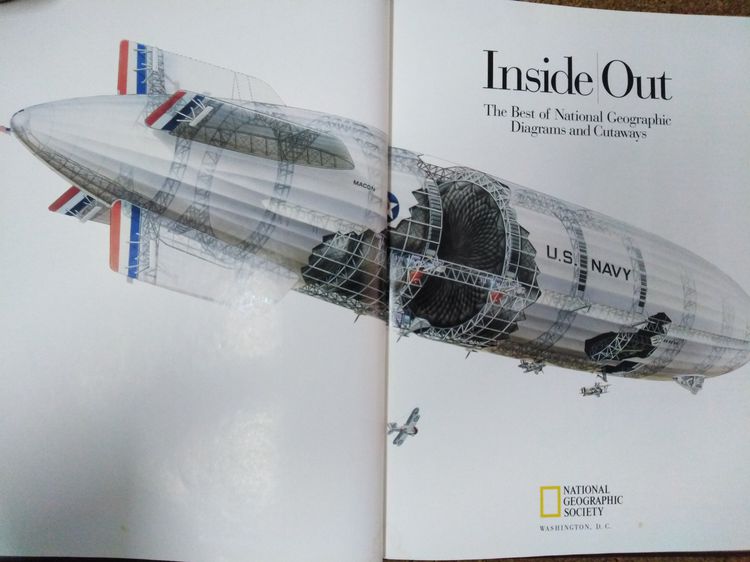 หนังสือ Inside Out (The Best of National Geographic Diagrams and Cutaways) Hardcover by National Geographic Society ภาษาอังกฤษ     รูปที่ 3