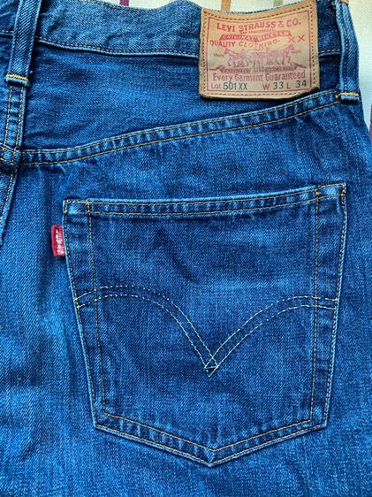 Levi’s BIG E  made in turkey (ริมแดง)  รูปที่ 16