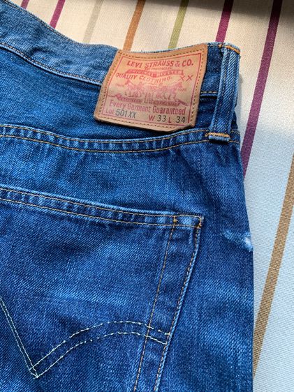 Levi’s BIG E  made in turkey (ริมแดง)  รูปที่ 18