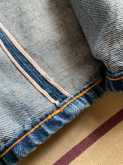 Levi’s BIG E  made in turkey (ริมแดง)  รูปที่ 12