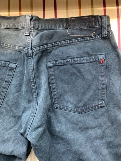 ยีนส์ ดำ Replay black jeans made in Italy 