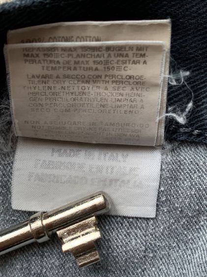 Replay black jeans made in Italy  รูปที่ 4