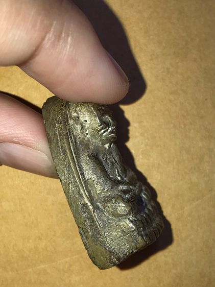 หลวงปู่ทวด วัดบางนอน จ.ระนอง ปี 2505 พิมพ์กลาง เนื้อโลหะ รุ่นแรก แห้ง เก่า สภาพสวยเดิม แท้ หายาก หลวงพ่อด่วน วัดบางนอน ระนองเกจิดังมรณภาพเผา รูปที่ 3