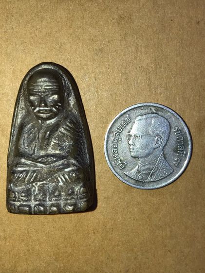 หลวงปู่ทวด วัดบางนอน จ.ระนอง ปี 2505 พิมพ์กลาง เนื้อโลหะ รุ่นแรก แห้ง เก่า สภาพสวยเดิม แท้ หายาก หลวงพ่อด่วน วัดบางนอน ระนองเกจิดังมรณภาพเผา รูปที่ 6