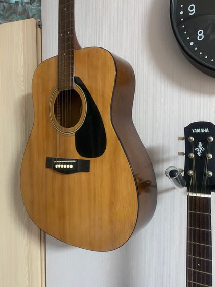 กีตาร์โปร่ง Yamaha ยามาฮ่าของแท้ ไม้ล็อตเก่า เสียงดี แถม กระเป๋าหนัง รูปที่ 9