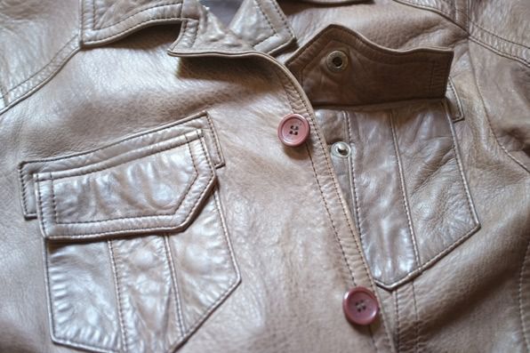 แจ๊คเก็ตหนัง วินเทจ leather jacket รูปที่ 4