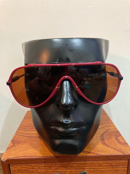 ขายแว่นตากันแดดขาสปริงยุค 80’สภาพใหม่มาก vintage sunglasses Metalvista Playtime Made in Italy 1980’s รูปที่ 1