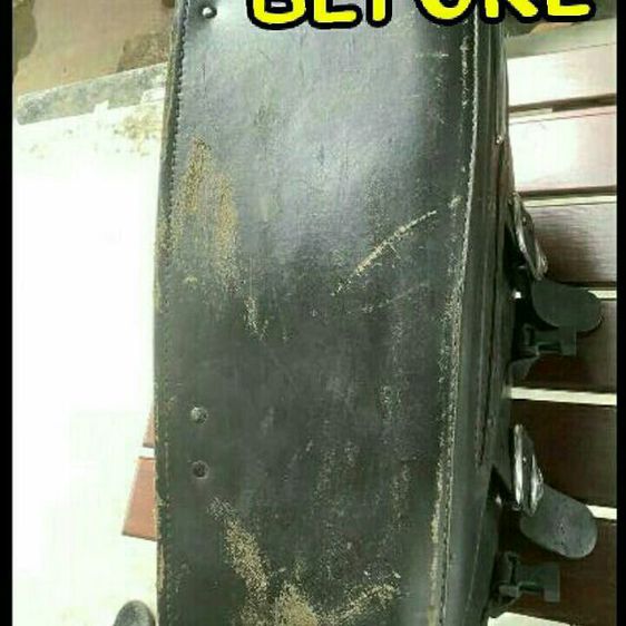 กล่องหนังติดข้างมอเตอร์ไซด์ สีย้อมหนัง ซ่อมเครื่องหนังถลอก รูปที่ 2