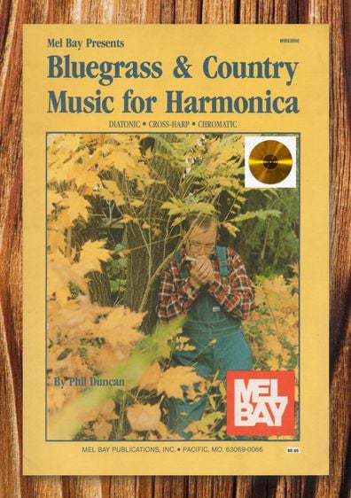 Bluegrass Country Music for Harmonica Book