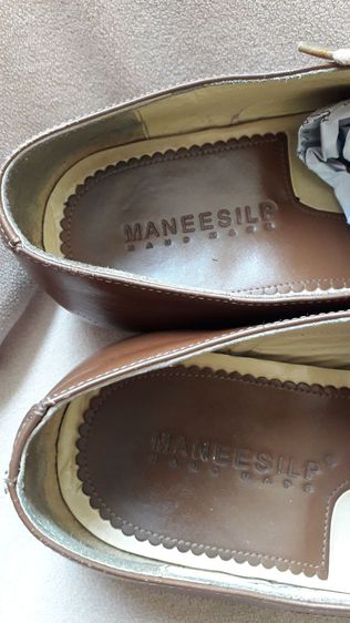 ขายรองเท้าหนัง(MANEESILP HAND MAED)แท้ๆมือ2เบอร์41สภาพสวยเดิม รูปที่ 6