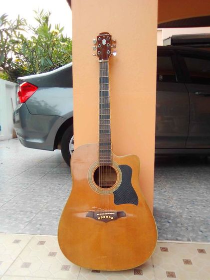 Takayama guitar 41นิ้ว Made in Japan กีตาร์โปร่งไซค์จัมโบ้ 41 นิ้ว เสียงดี เหมาะเล่นฟิงเกอร์สไตล์ โฟลก์ เฟรชต่ำ คอตรง น่าสะสม รูปที่ 1