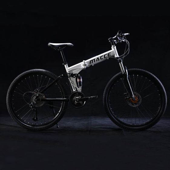 จักรยานพับ จักรยานเสือภูเขาขนาด 26นิ้ว เกียร์21สปีดระบบดิสเบรคหน้าหลัง มีโช๊คหน้าโช็คกลางสินค้าคุณดี รูปที่ 3