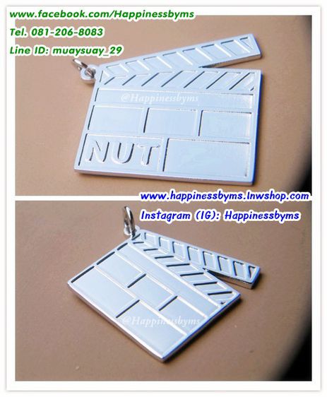 รับผลิต สร้อยคอ แหวน ต่างหู สร้อยข้อมือ พวงกุญแจ พินสูท คัฟลิงค์ สลักชื่อ ตัวอักษร ไอเดียของขวัญวันเกิด ของขวัญวาเลนไทน์ ของขวัญให้แฟน  รูปที่ 12