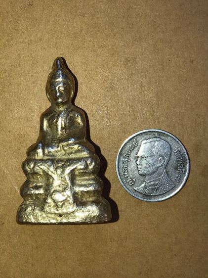 พระพุทธชินราช หลวงพ่อเนียม วัดน้อย พิมพ์พระประธานใหญ่ รุ่นแรกๆ เนื้อทองคำโบราณ หลวงพ่อเนียม วัดน้อย จ.สุพรรณบุรี สภาพสวย สมบูรณ์ เก่า เดิมๆ  รูปที่ 7