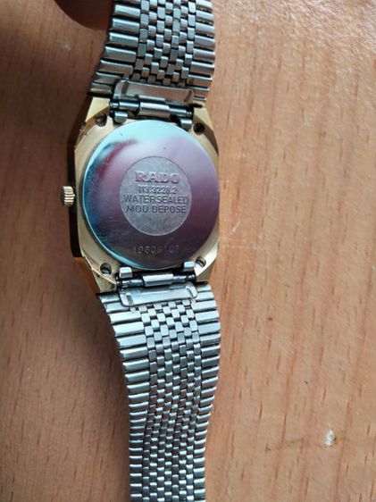 นาฬิกา RADO Quartz Swiss Made เรือนทอง รูปที่ 3